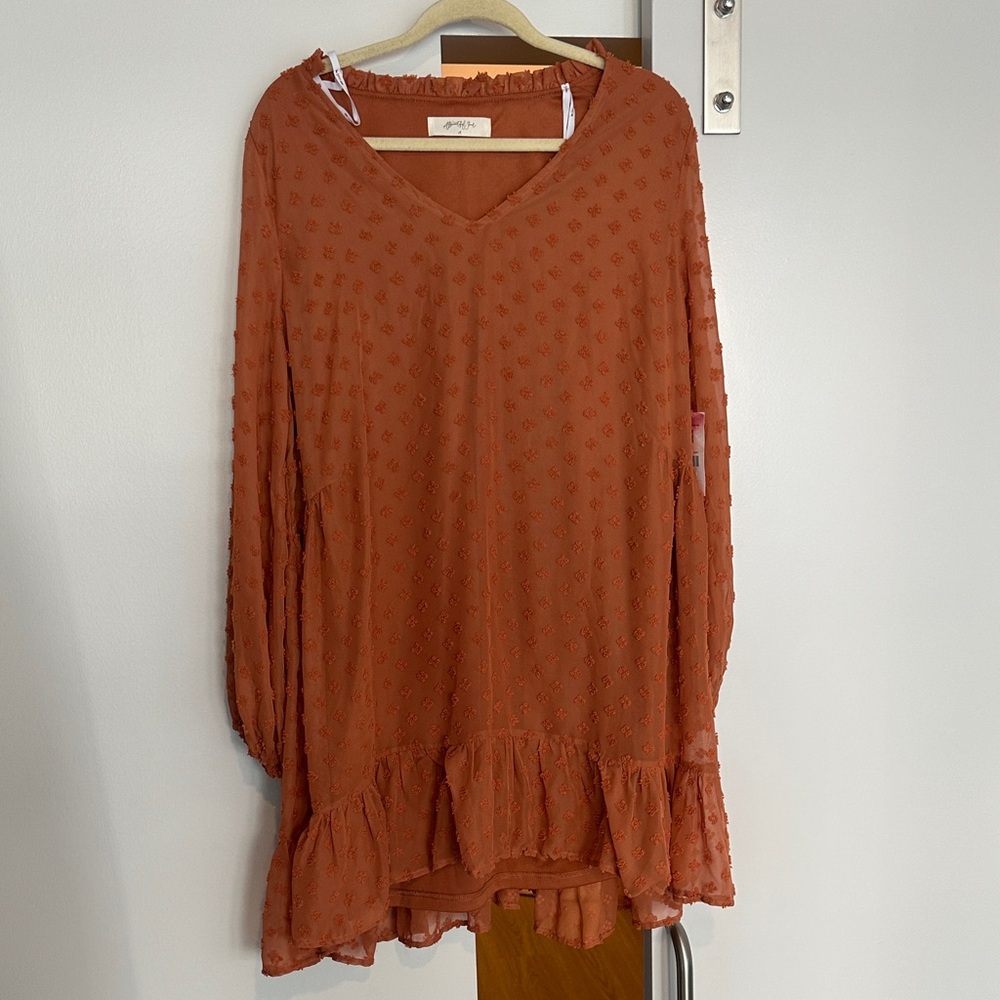 Burnt Orange Dress